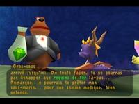 une photo d'Ã©cran de Spyro 2 - Gateway to Glimmer sur Sony Playstation